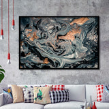 Gold Marble Gray Framed Art Prints Wall Art Decor, Framed Picture, Home Decor