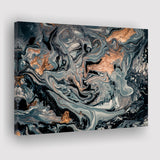Gold Marble Gray Canvas Prints Wall Art Decor - Painting Canvas,Home Decor, Ready to Hang