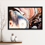 Gold Marble Framed Canvas Prints Wall Art Decor, Framed Picture, Floating Frame