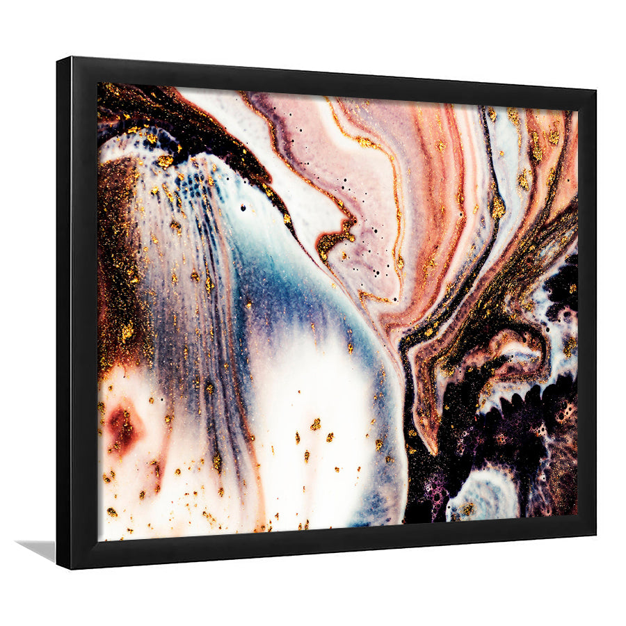 Gold Marble Framed Art Prints Wall Art Decor, Framed Picture, Home Decor