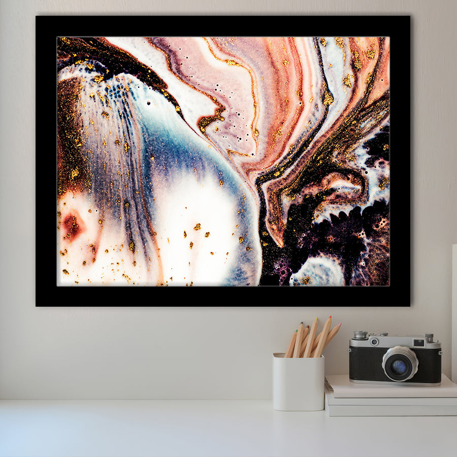 Gold Marble Framed Art Prints Wall Art Decor, Framed Picture, Home Decor