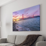 Golden Gate Bridge San Francisco Bay, Canvas Prints Wall Art Home Decor