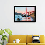 Golden Gate Bridge San Francisco California Framed Wall Art Prints - Framed Prints, Prints for Sale, Framed Art