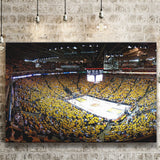 Golden State Warriors Stadium Canvas Prints Oracle Arena Wall Art,Sport Stadium Art Prints, Fan Gift, Wall Decor