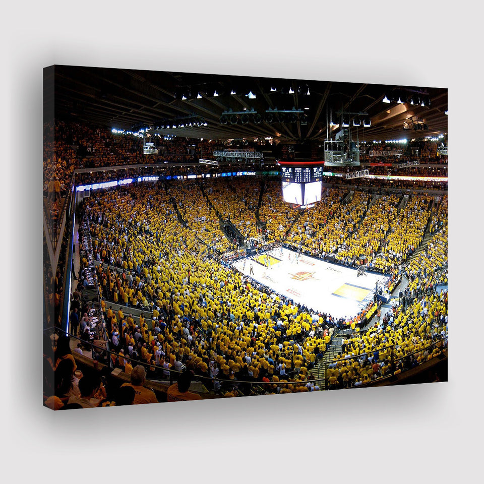 Golden State Warriors Stadium Canvas Prints Oracle Arena Wall Art,Sport Stadium Art Prints, Fan Gift, Wall Decor