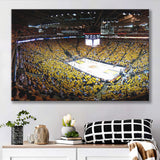 Golden State Warriors Stadium Canvas Prints Oracle Arena Wall Art,Sport Stadium Art Prints, Fan Gift, Wall Decor
