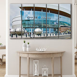 Golden State Warriors Wall Art Chase Center Stadium Canvas Prints,Multi Panels B,Sport Stadium Art Prints, Fan Gift