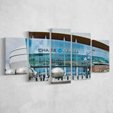 Golden State Warriors Wall Art Chase Center Stadium Canvas Prints,Multi Panels,Sport Stadium Art Prints, Fan Gift