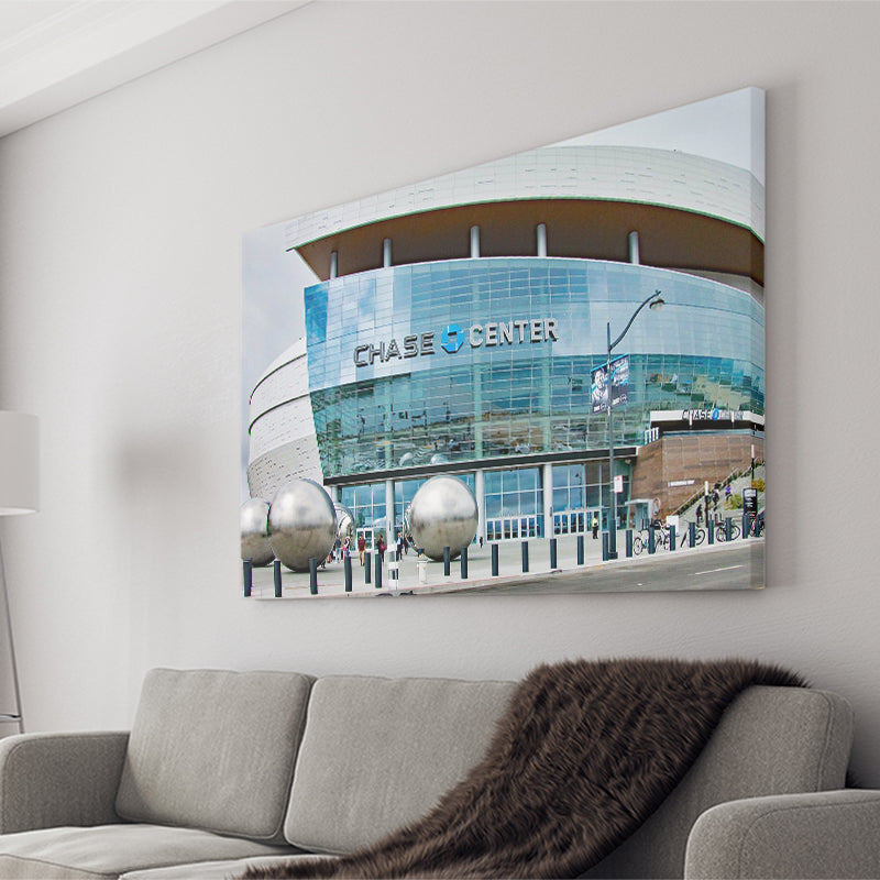 Golden State Warriors Wall Art Chase Center Stadium Canvas Prints,Sport Stadium Art Prints, Fan Gift, Wall Decor