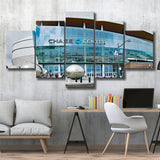 Golden State Warriors Wall Art Chase Center Stadium Canvas Prints,Multi Panels,Sport Stadium Art Prints, Fan Gift