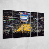 Golden State Warriors Wall Art Oracle Arena Stadium Canvas Prints,Multi Panels B,Sport Stadium Art Prints, Fan Gift