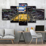 Golden State Warriors Wall Art Oracle Arena Stadium Canvas Prints,Multi Panels,Sport Stadium Art Prints, Fan Gift