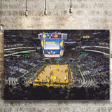 Golden State Warriors Wall Art Oracle Arena Stadium Canvas Prints,Sport Stadium Art Prints, Fan Gift, Wall Decor