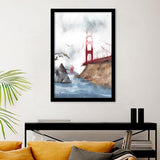 Golden Bridge San Francisco Framed Wall Art - Framed Prints, Print for Sale, Painting Prints, Art Prints