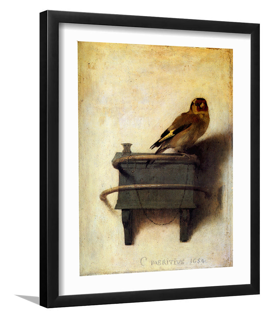 Goldfinch By Karel Fabricius-Canvas Art,Art Print,Framed Art,Plexiglass cover