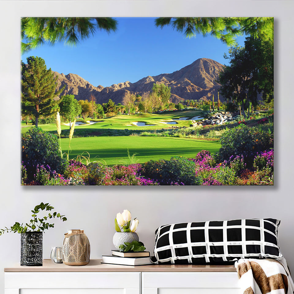 Golf Course Landscape Beautiful Canvas Prints Wall Art - Painting Canvas, Art Prints, Wall Decor
