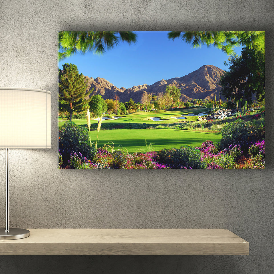 Golf Course Landscape Beautiful Canvas Prints Wall Art - Painting Canvas, Art Prints, Wall Decor