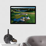 Golf To Remain Open In Melbourne Lockdown Golf Australia Wall Art Print - Framed Prints, Painting Prints, Prints for Sale, Framed Art