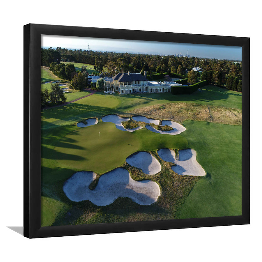 Golf To Remain Open In Melbourne Lockdown Golf Australia Wall Art Print - Framed Prints, Painting Prints, Prints for Sale, Framed Art
