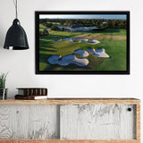 Golf To Remain Open In Melbourne Lockdown Golf Australia Framed Canvas Prints Wall Art - Painting Prints, Home Wall Decor, Painting Canvas