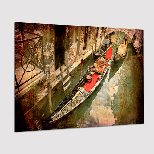 Gondola Print Venice Poster Prints Wall Art Decor, Unframe, Poster Art