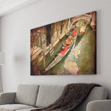 Gondola Print Venice Canvas Gondola Venice Landscape Canvas Prints Wall Art Home Decor - Painting Canvas, Ready to hang