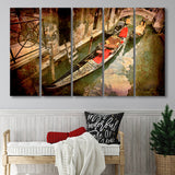 Gondola Print Venice Canvas Gondola Venice Extra Large Canvas Prints Multi Panels B Wall Art Prints Home Decor