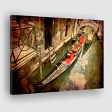 Gondola Print Venice Canvas Gondola Venice Landscape Canvas Prints Wall Art Home Decor - Painting Canvas, Ready to hang
