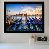 Gondola Print Venice Grand Canal Italy Framed Art Prints Wall Decor - Painting Art,Framed Picture,For Sale, Ready to hang