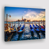 Gondola Print Venice Grand Canal Italy Landscape Canvas Prints Wall Art Home Decor - Painting Canvas, Ready to hang