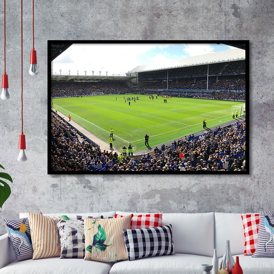 Goodison Park Stadium Art Prints Everton Wall Art Football Stadium,Sport Stadium Art Prints, Fan Gift, Wall Decor