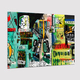 Graffiti Street Art Poster Prints Wall Art Decor, Unframe, Poster Art