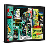 Graffiti Street Art Framed Art Prints Wall Art Decor, Framed Picture, Home Decor