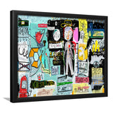 Graffiti Art Print Abstract Framed Art Prints Wall Art Decor, Framed Picture, Home Decor