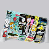 Graffiti Art Print Abstract Poster Prints Wall Art Decor, Unframe, Poster Art