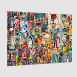 Graffiti Canvas Modern Graffiti Art Poster Prints Wall Art Decor, Unframe, Poster Art