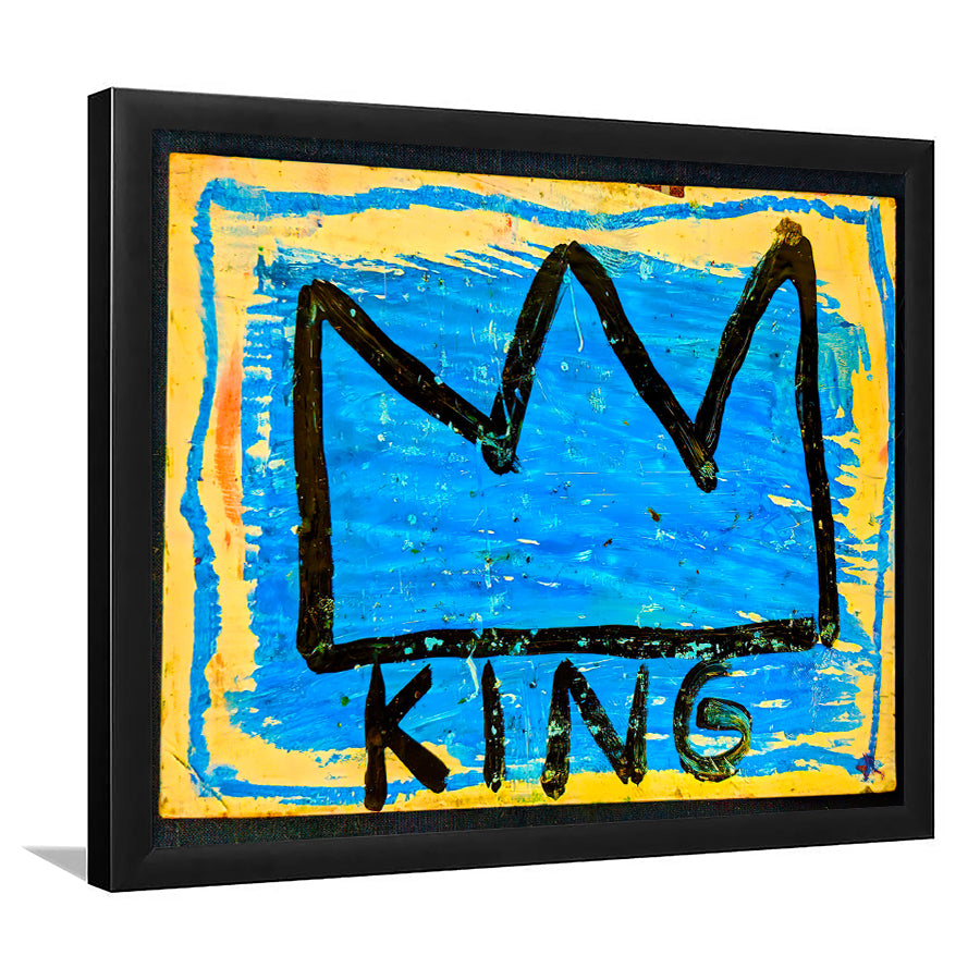 Graffiti Crown Large Wall Print Graffiti Framed Art Prints Wall Decor - Painting Art,Framed Picture,For Sale, Ready to hang