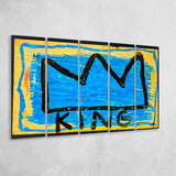 Graffiti Crown Large Wall Print Graffiti Extra Large Canvas Prints Multi Panels B Wall Art Prints Home Decor