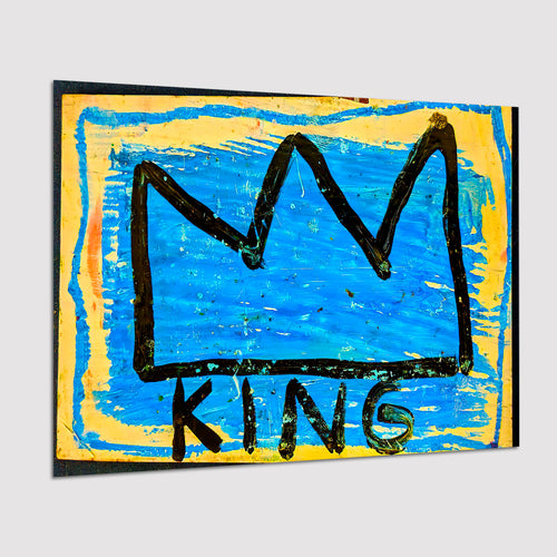 Graffiti Crown Poster Prints Wall Art Decor, Unframe, Poster Art