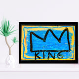 Graffiti Crown Framed Art Prints Wall Art Decor, Framed Picture, Home Decor