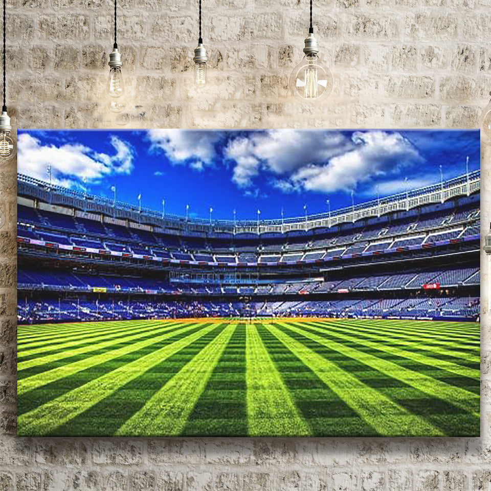 Grass Yankee Stadium, Stadium Canvas, Sport Art, Gift for him, Fan Gift, Canvas Prints Wall Art Decor