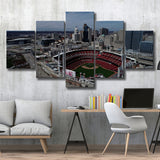 Great American Ball Park, Stadium Canvas, Sport Art, Large Canvas, Multi Panels, Canvas Prints Wall Art Decor