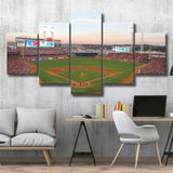 Great American Ball Park in Ohio, Stadium Canvas, Sport Art, Large Canvas, Multi Panels, Canvas Prints Wall Art Decor