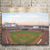 Great American Ball Park In Ohio Canvas Prints Wall Art - Painting Canvas, Wall Decor, Canvas Art, For Sale