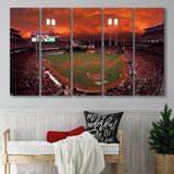 Great American Ballpark, Stadium Canvas, Sport Art, Gift for him, Multi Panels B, Canvas Prints Wall Art Decor