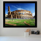 Great Colosseum, Stadium Canvas, Sport Art, Gift for him, Framed Art Prints Wall Art Decor, Framed Picture