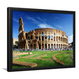 Great Colosseum, Stadium Canvas, Sport Art, Gift for him, Framed Art Prints Wall Art Decor, Framed Picture