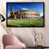 Great Colosseum, Stadium Canvas, Sport Art, Gift for him, Framed Canvas Prints Wall Art Decor, Framed Picture