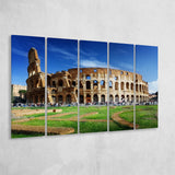 Great Colosseum, Stadium Canvas, Sport Art, Gift for him, Multi Panels B, Canvas Prints Wall Art Decor