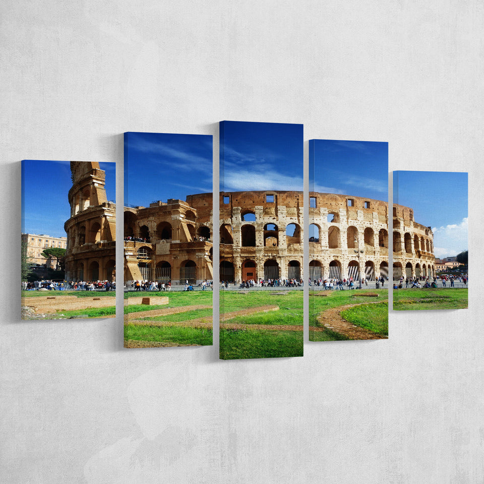 Great Colosseum, Stadium Canvas, Sport Art, Large Canvas, Multi Panels, Canvas Prints Wall Art Decor